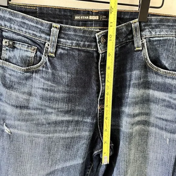 BIG STAR Jeans Women’s Kate Straight Leg Mid Rise Fit Denim - 31R - Picture 9 of 14